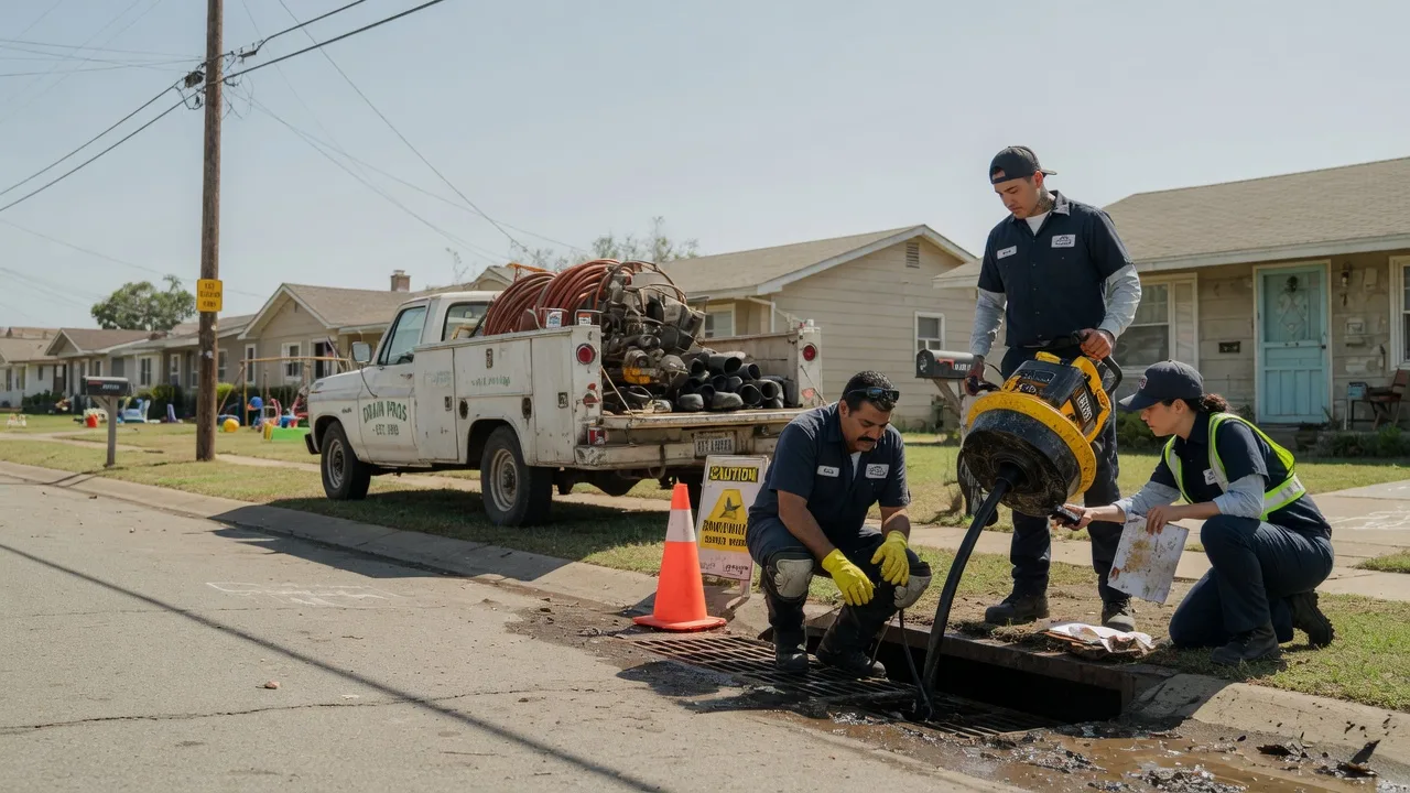 Drain Cleaning in Lewisville, TX near me